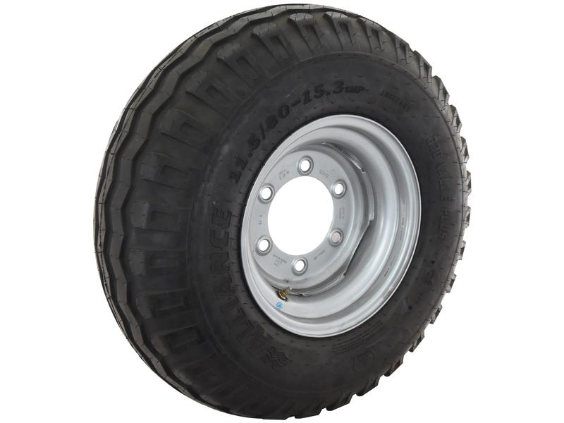 Complete Wheel, 11.5/80 - 15.3, 15.3'', 12PR/126A8, MAW200 - Sparex Part No. S.137664