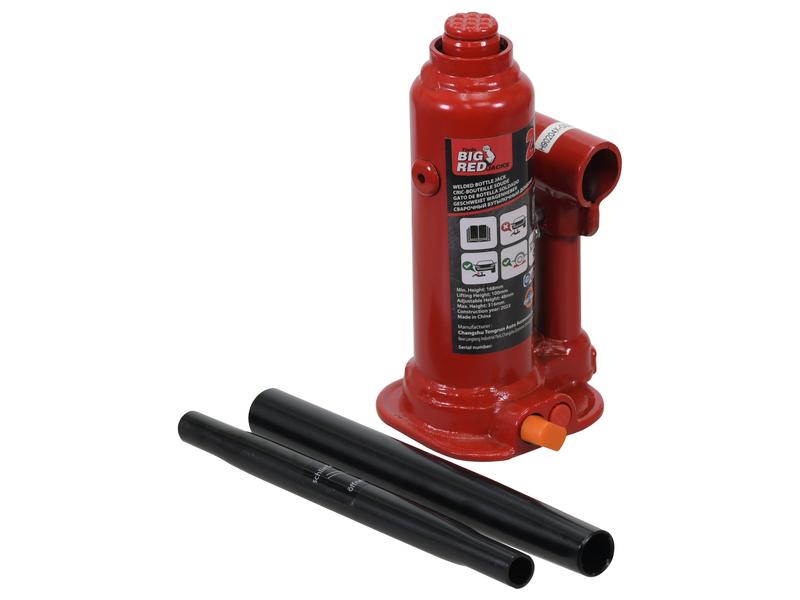 Sparex Hydraulic Bottle Jack 2T Heavy-Duty Lifting Equipment | S.14466