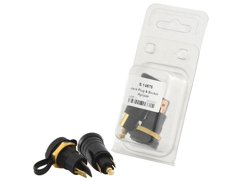 Sparex Agripak Jack Plug Durable Electrical Connector 1pc | S.14675