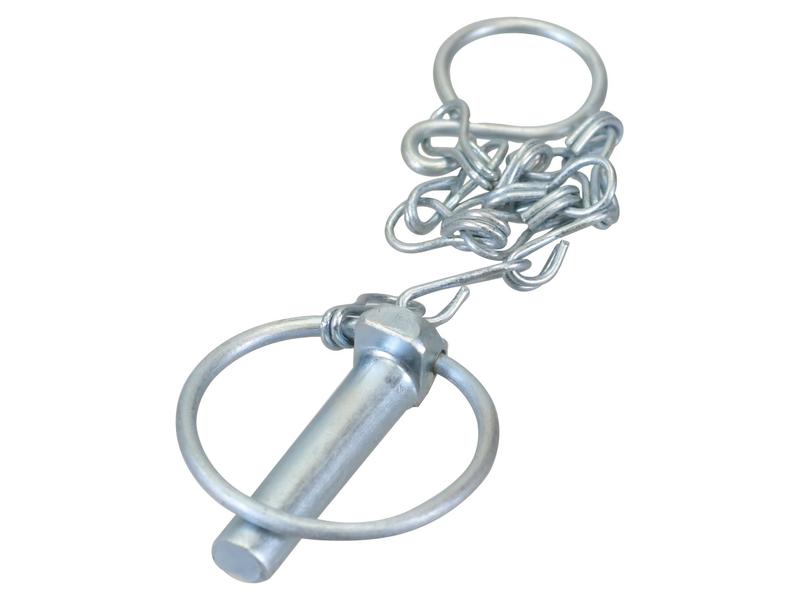 Round Linch Pin with Chain & Hook Assembly for White Oliver | S.148