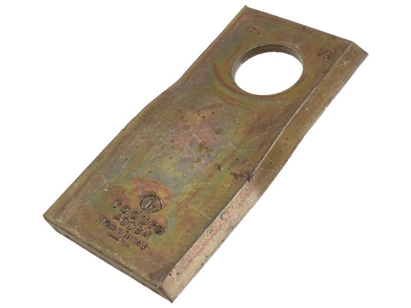 Mower Blade - 116x50x4 MM - Hole Ø22 MM - LH - Replacement for Case IH, Ford New Holland to Fit as: 84255699 - Sparex Part S.151763