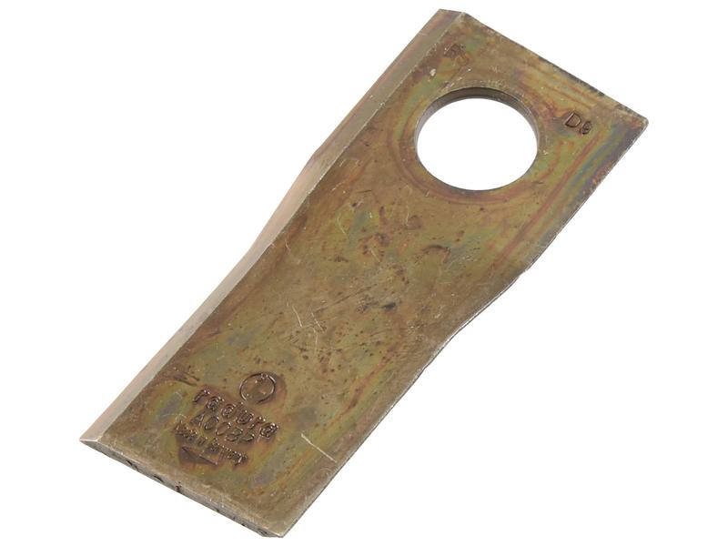 Mower Blade - 116x50x4 MM - Hole Ø22 MM - RH - Replacement for Case IH, Ford New Holland to Fit as: 84255700 - Sparex Part S.151764