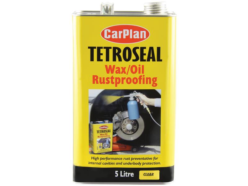 Wax/Oil Rustproofing Clear 5L Heavy-Duty Corrosion Protection - Sparex Part S.155363