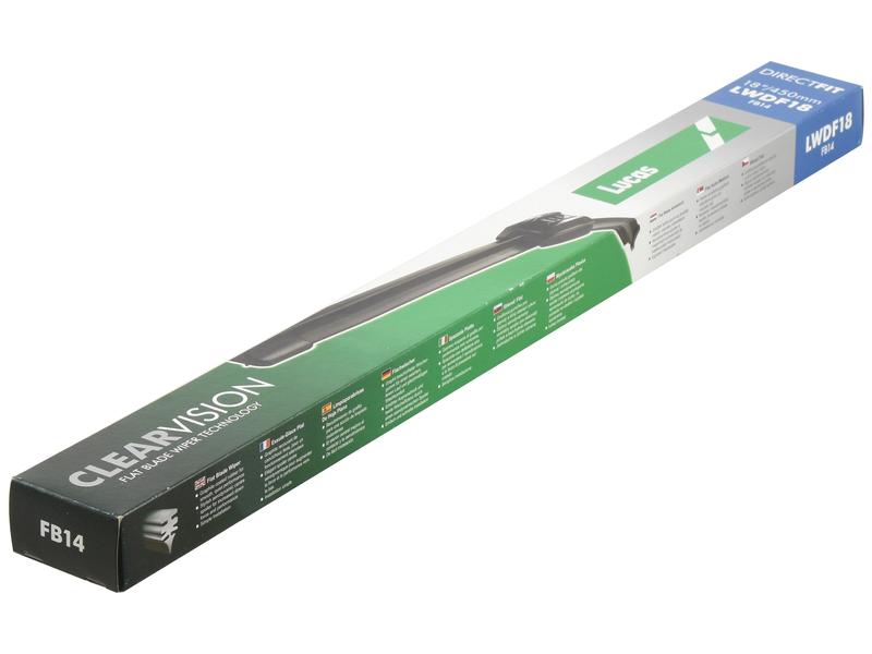 Wiper Blade - 18'' (450 MM) - Sparex Part S.155582