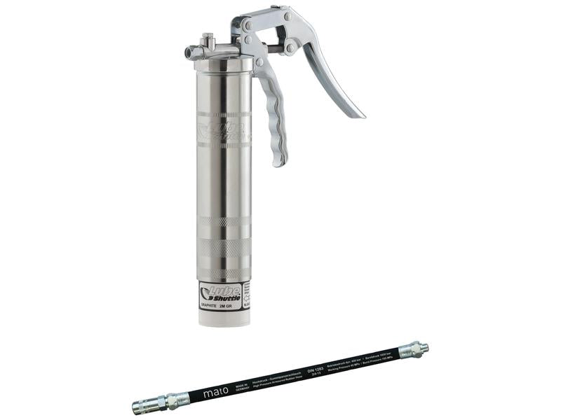 Sparex Pistol Grip Grease Gun with Reinforced Flexible Hose | S.159966