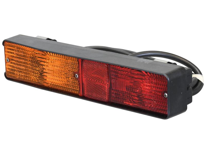 Rear Combination Light, (Halogen), Function: 3, Brake / Tail / Indicator, 12V - Sparex Part S.160697