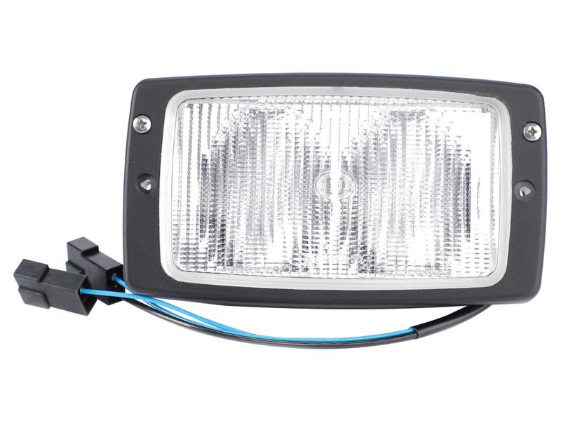 Work Light (Halogen), Rectangular, RH & LH, 12-24V | Sparex Part No. S.160701