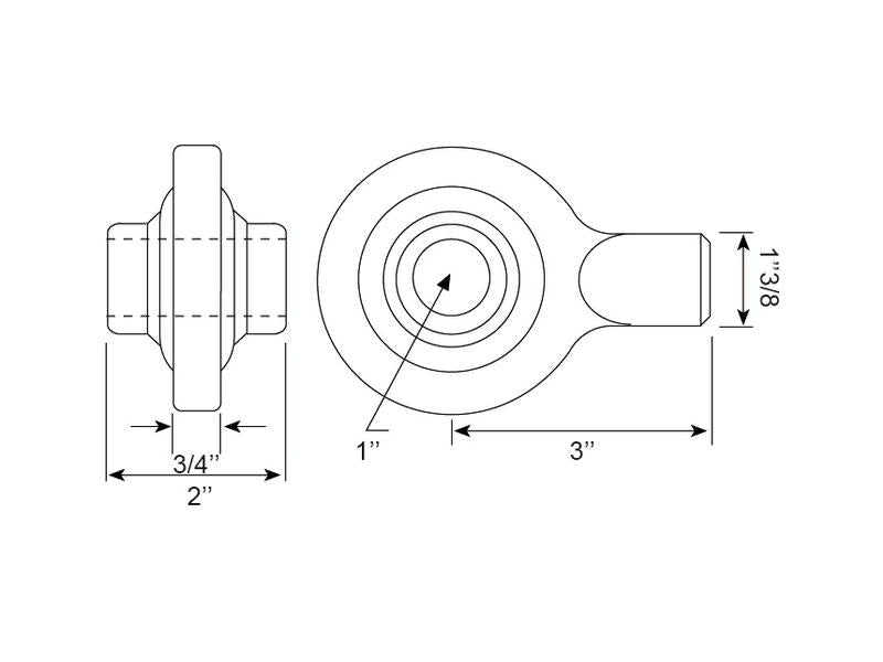 Spenco Top Link Weld On Ball End (Cat. 2 (Ø25mm)) | S.16087 - Product Image 3