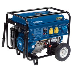 Draper Expert Petrol Generator With Wheels, 6000W - PG68W - Farming Parts