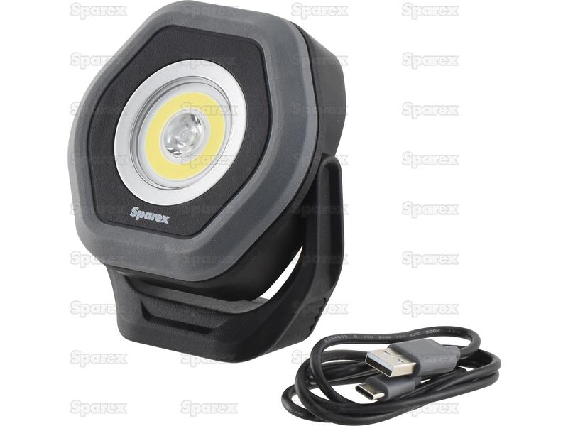 Sparex LED Twin Beam Rechargeable Inspection Lamp, 1400 Lumens | S.162184 - Product Image 6