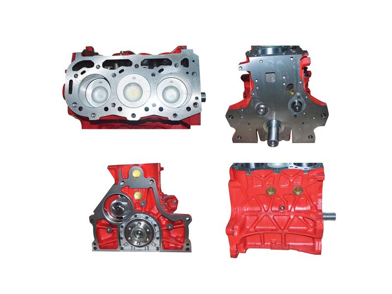 Short Engine BSD333 3.3L 3-Cylinder Ford New Holland - Sparex Part S.162189