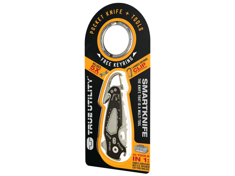 True Utility SMARTKNIFE Multi-Tool with Bottle Opener & Box Cutter | S.162687