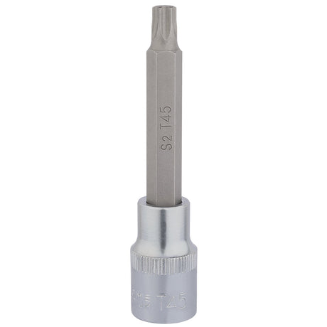 Draper Tx-Star® Socket Bit, 1/2" Sq. Dr., T45 X 100mm - H-TX/B - Farming Parts