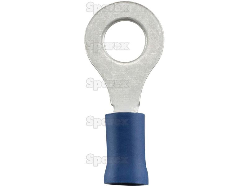 Sparex Pre Insulated Ring Terminal, Double Grip, 6.4mm, Blue (1.5 - 2.5mm) | S.163564 - Product Image 3