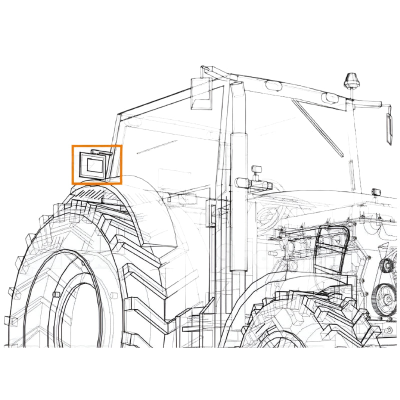 LED Work Light, Interference: Class 5, 4500 Lumens Raw, 10-30V - S.163877 - Farming Parts