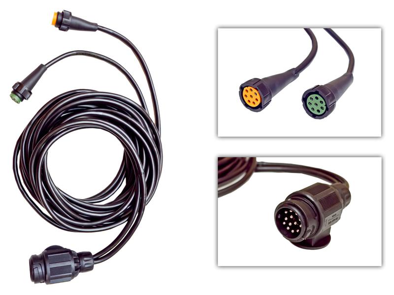 Sparex Cable Kit 5M, 13 Pin Male - 8 Pin Female | S.164651 - Product Image 1
