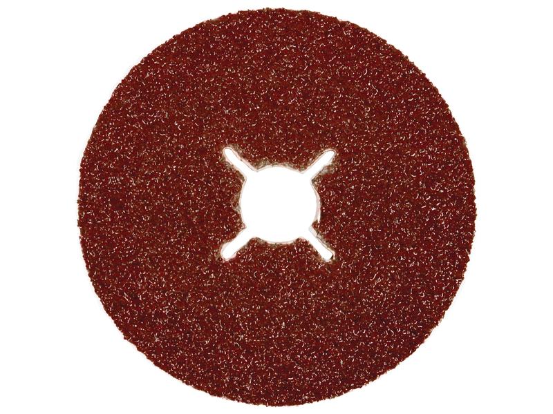 Sparex Fibre Sanding Disc Ø125 x 22mm 60g Durable Abrasive Pad | S.164784