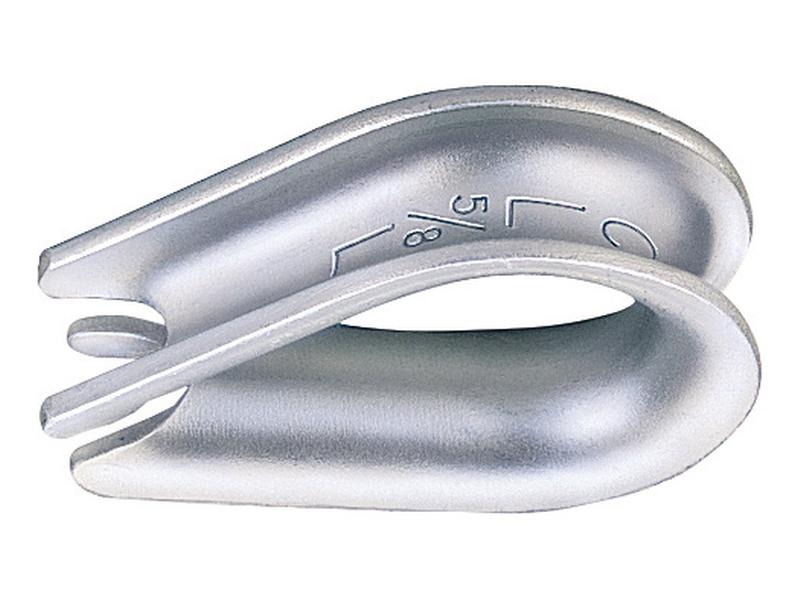 Wire Rope Thimble G411 - Ø5 MM (4 Pcs.) - Sparex Part S.164936