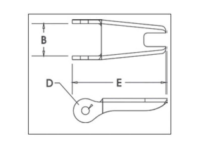 Crosby Swivel Hook Repair Kit L3322B - SWL: 5.4T | S.165012 - Product Image 3