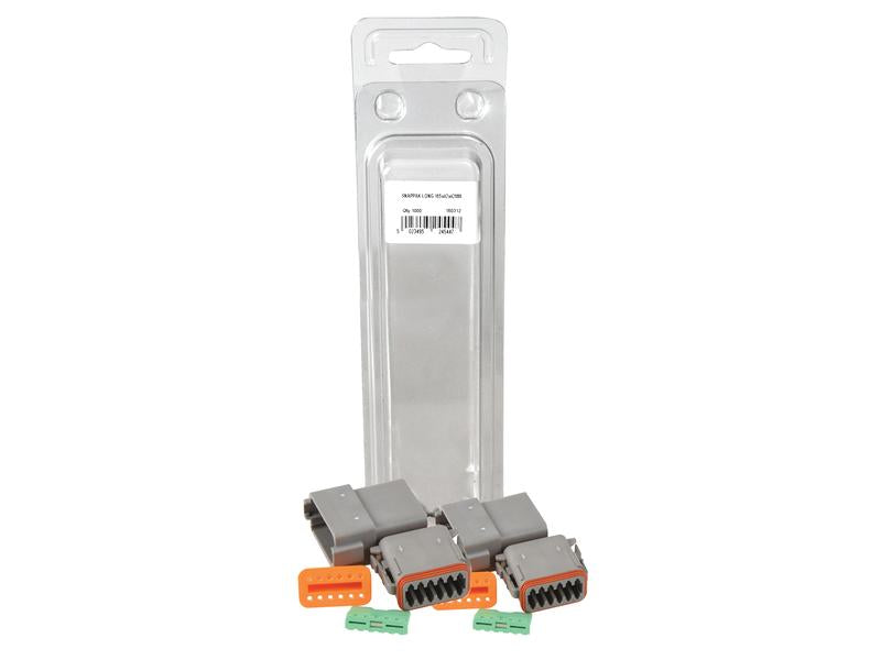 Deutsch DT Connector 12 Pole x1 Male, x1 Female (Agripak) - Sparex Part S.165062