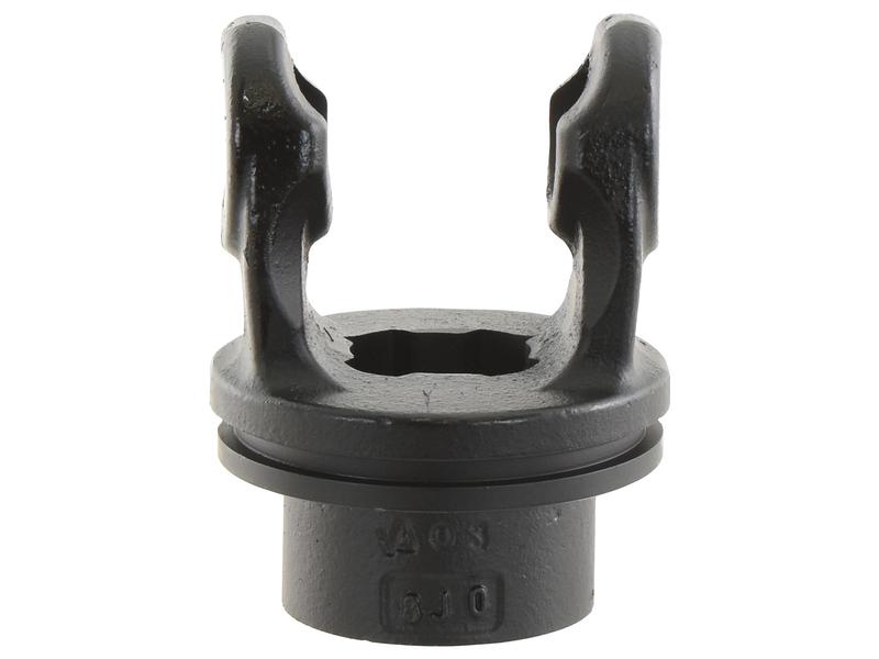 PTO Tube Yoke (U/J Size: 34.9 X 93.5 MM) Profile: Square, Size: 51.2 X 5 MM, Ref: 12251. - Sparex Part S.165171
