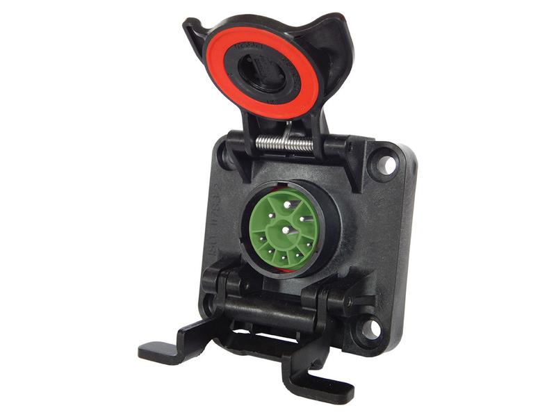 ISOBUS Socket Passive TQPL Green - Sparex Part No. S.165276