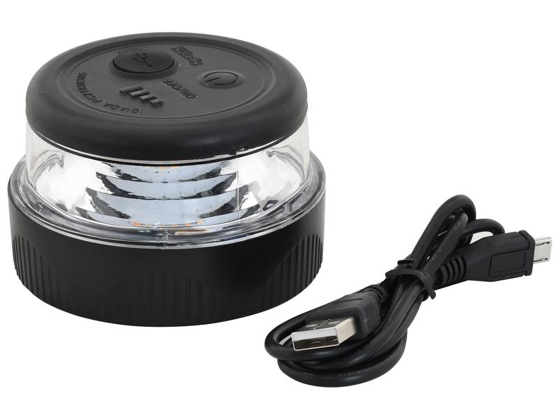 LED Slimline Hazard Light, Function: Quintuple Flash, Single Flash, SOS, Work - Sparex Part S.165412