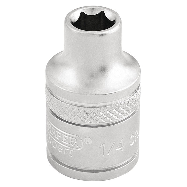 Draper 6 Point Imperial Socket, 3/8" Sq. Dr., 1/4" - D-AF/MS - Farming Parts