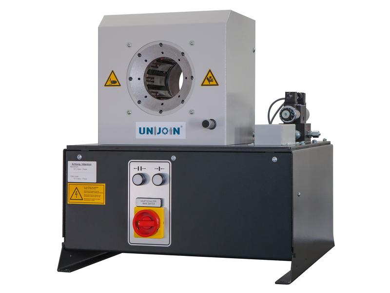 UNIFLEX Electrically Operated Hydraulic Hose Assembly Machine UG 20 Ecoline (1/4'' - 1 1/2'' 2 Wire & 1/4'' - 1 1/4'' 4 Wire) - Sparex Part No. S.166028