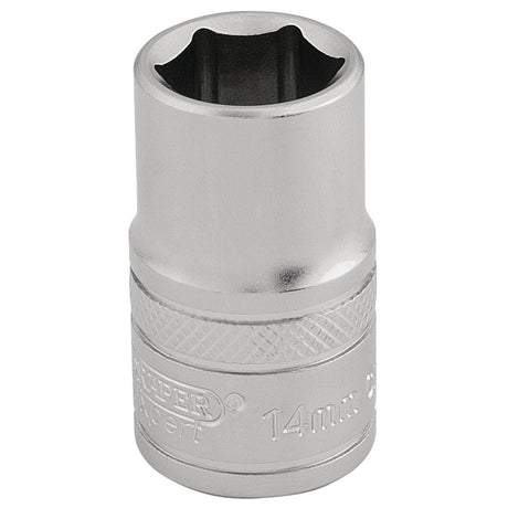 Draper 6 Point Metric Socket, 1/2" Sq. Dr., 14mm - H-MM/MS - Farming Parts