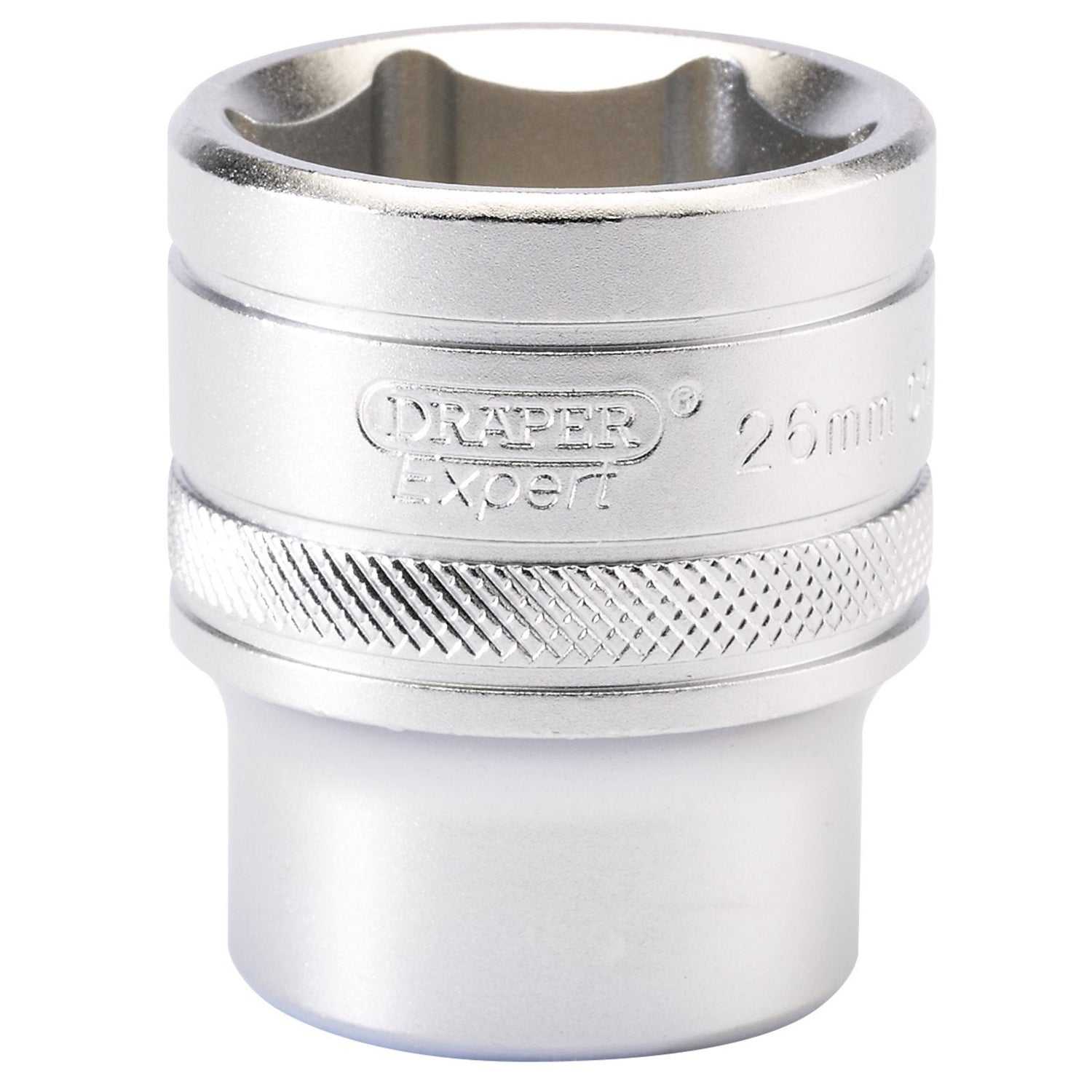 Draper 6 Point Metric Socket, 1/2" Sq. Dr., 26mm - H-MM/MS - Farming Parts