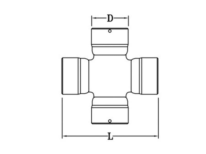 Sparex Universal Joint - (Standard Duty) - Sparex Part No. S.166508