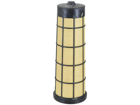 A conical air filter, branded by Sparex and identified as Air Filter - Inner (Sparex Part No. S.167126), features a yellow paper filtering element enclosed in a black plastic grid.