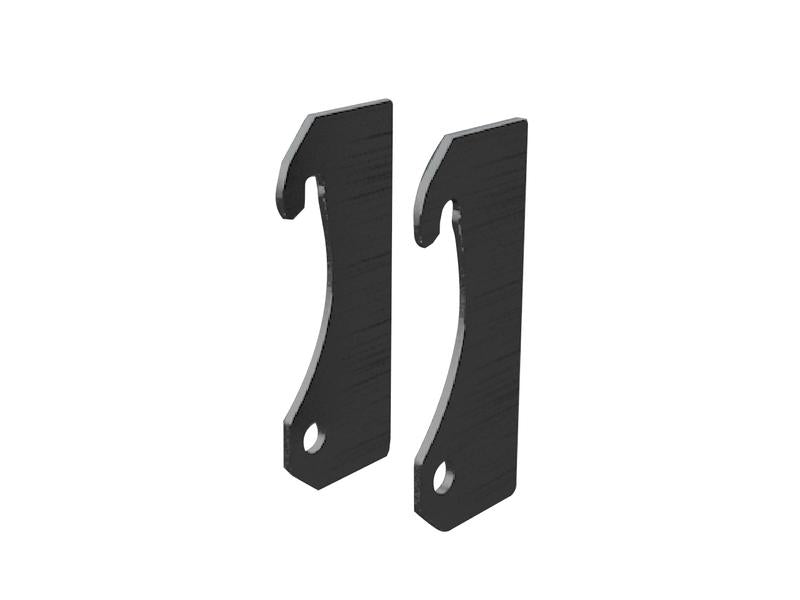 Loader Bracket (Pair), Replacement for: Bomford - Sparex Part No. S.167841