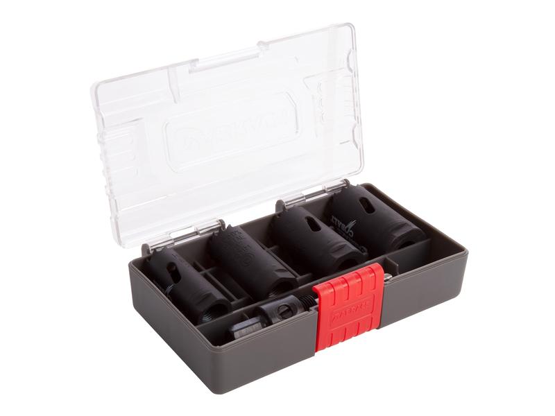 Cobalt Holesaw Kit 5 Pcs. - 20 MM, 22 MM, 25 MM, 29 MM & A1 Arbor - Sparex Part S.168851