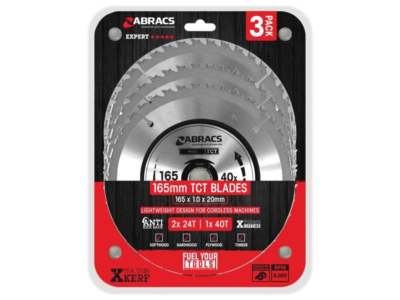 TCT Blade Set - Cordless 3 Pcs. - Sparex Part S.171387