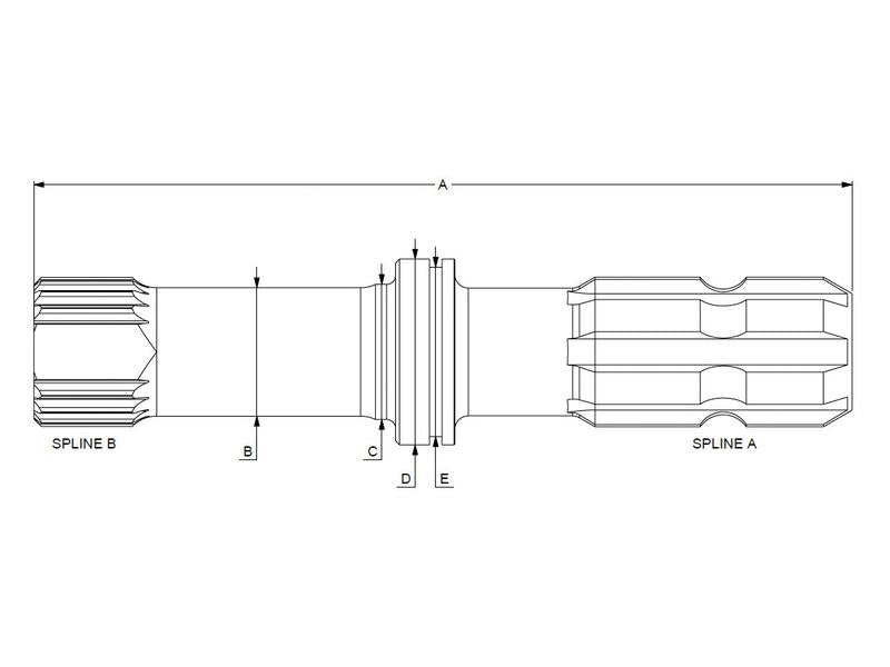 Sparex PTO Shaft | S.171716 - Product Image 3