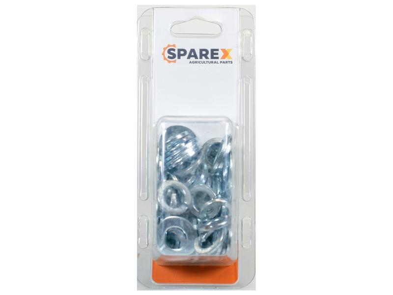 Sparex Agripak 60 pcs. Flat Washer Assortment M12 | S.172173 - Product Image 1