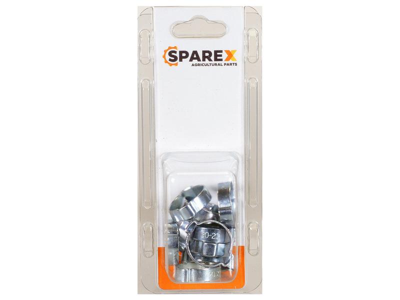 Sparex Agripak 10 pcs. Ear Clips, Ø20-23mm | S.172203 - Product Image 1