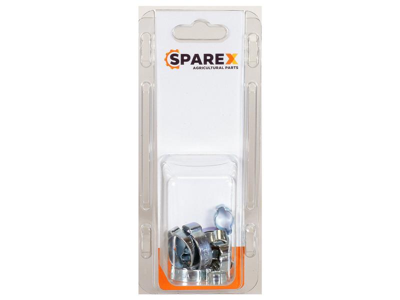 Sparex Agripak 10 pcs. Ear Clips, Ø7-23mm | S.172204 - Product Image 1