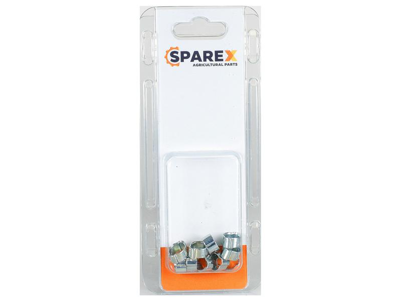 Sparex Agripak 10 pcs. Ear Clips, Ø7-9mm | S.172205 - Product Image 1