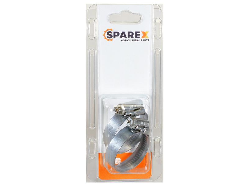 Sparex Agripak 2 pcs. Worm Drive Clip W1 25 - 40mm | S.172214 - Product Image 1