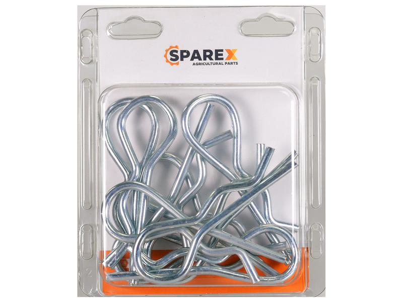 Sparex Agripak 10 pcs. Grip Clip - Single Wound, 5 x 105mm | S.172412 - Product Image 1