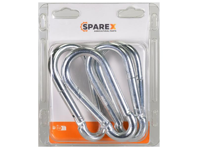 Sparex Agripak 4 pcs. Snap Hook 11 x 120mm | S.172415 - Product Image 1