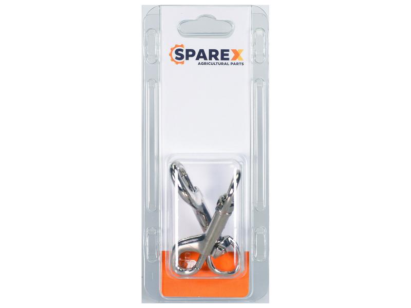 Sparex Agripak 2 pcs. Snap Hook with Swivel End, Ø12.5mm | S.172418 - Product Image 1
