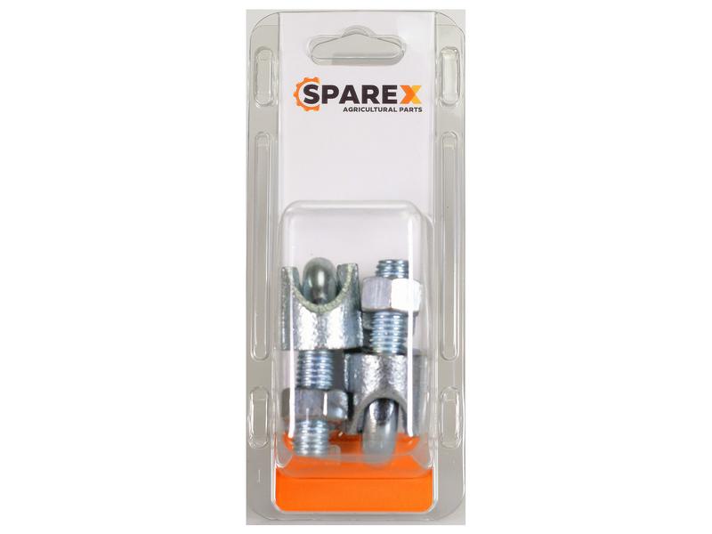 Sparex Agripak 2 pcs. Wire Rope Clips 16mm (5/8'') | S.172451 - Product Image 1