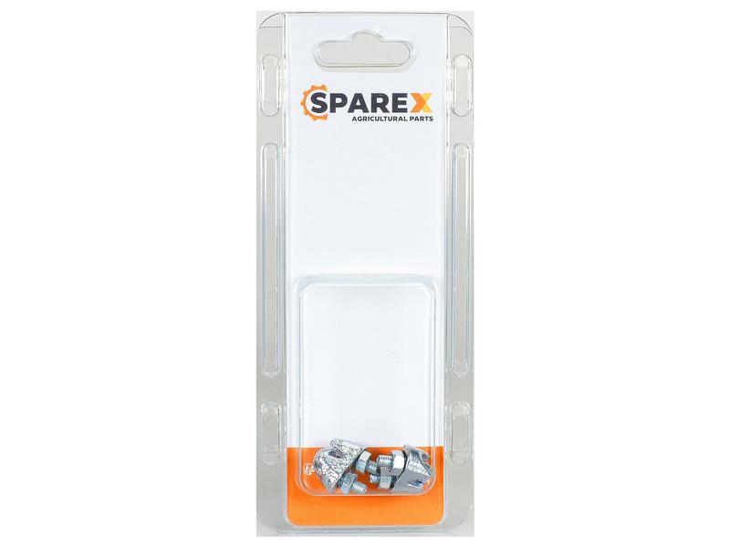 Sparex Agripak 2 pcs. Wire Rope Clips 3mm (1/8'') | S.172453 - Product Image 1