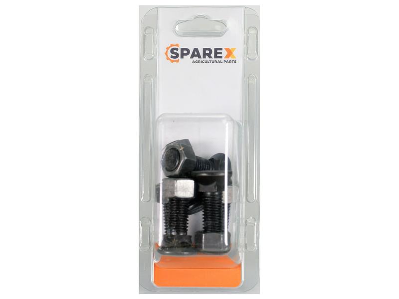 Sparex Agripak 6 pcs. Countersunk Bolt & Nut M12 x 40mm | S.172482 - Product Image 1