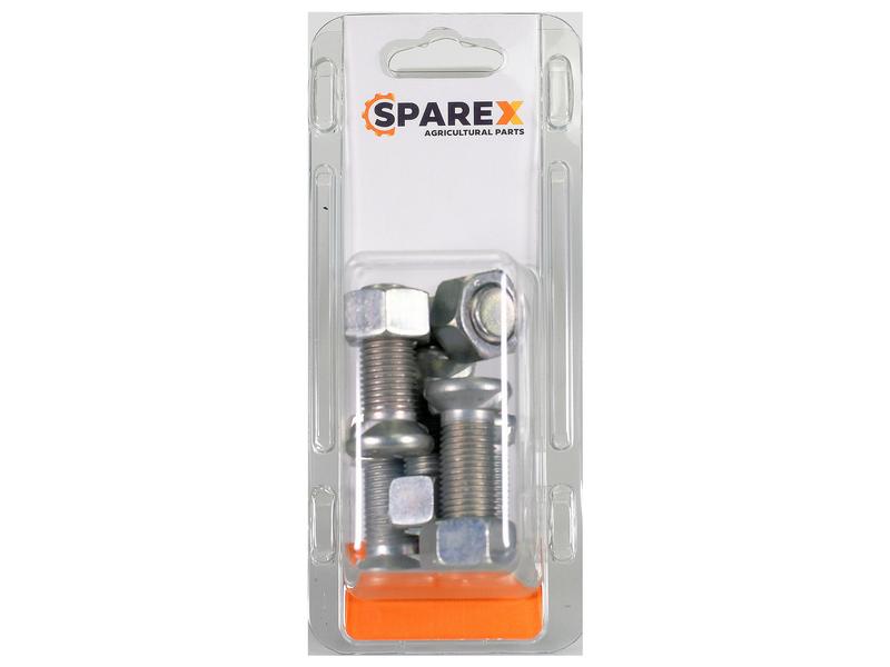 Sparex Agripak 6 pcs. Countersunk Bolt & Nut - M14 x 40mm | S.172493 - Product Image 1