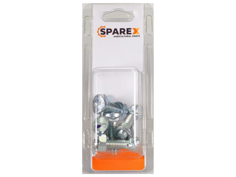 Sparex Agripak OHead Bolts&Nut M10 x 38mm | S.172498 - Product Image 1